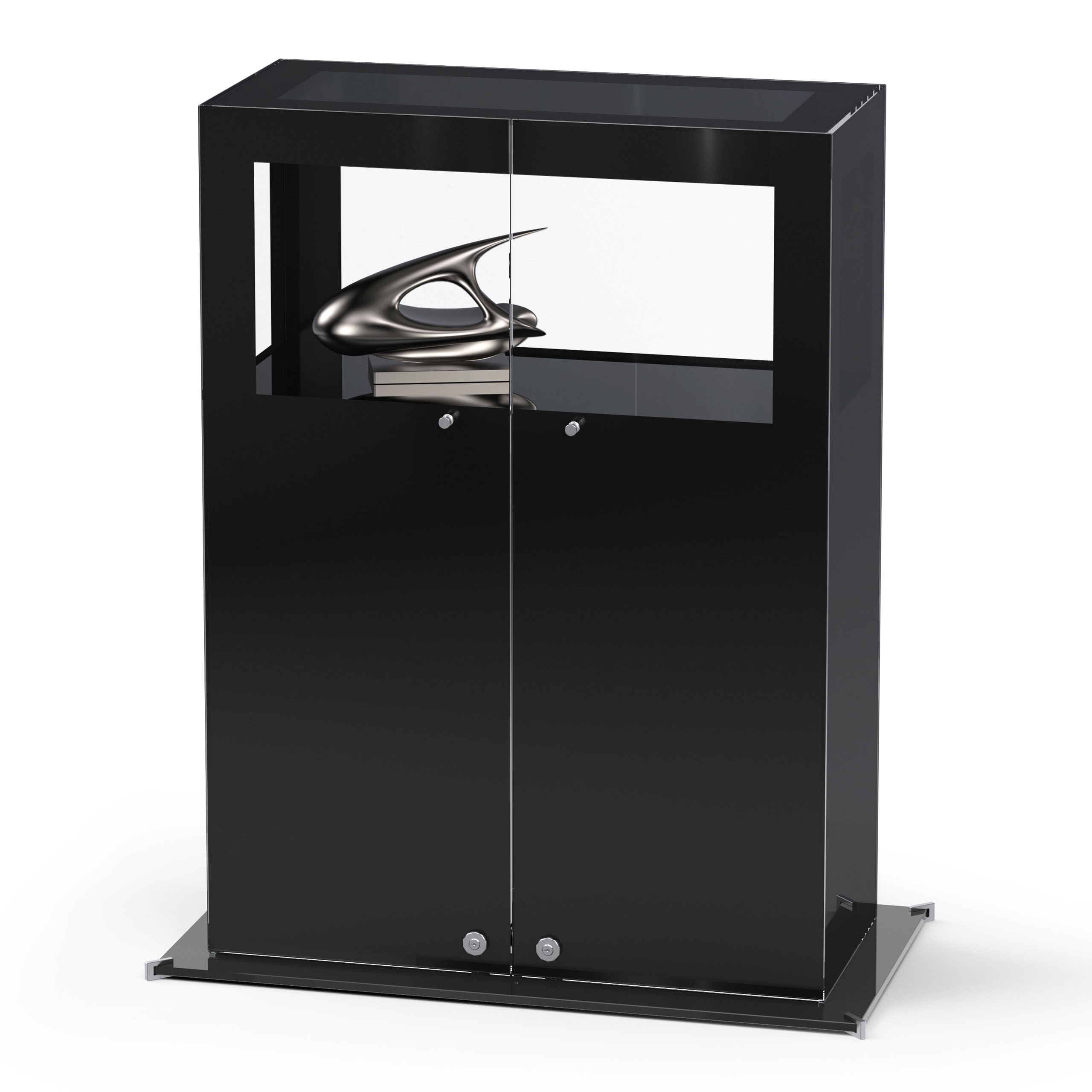 Ausstellungsvitrine Ganzglas "SIGNUM | SHORT STORY" Ausstellungsvitrine Ganzglas "SIGNUM | SHORT STORY"